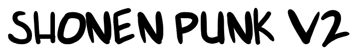 Shonen Punk v2 font